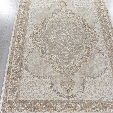 Ковер 27226A - BEIGE / BEIGE - Прямоугольник - коллекция MOSSO