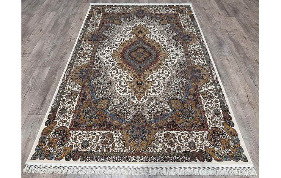 Ковер турецкий Абришим 3824 cream прямоугольный