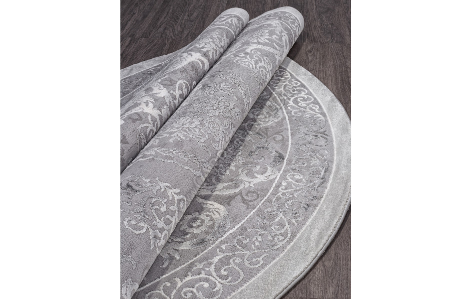 Ковер 03760A - GREY / GREY Круг ARMINA