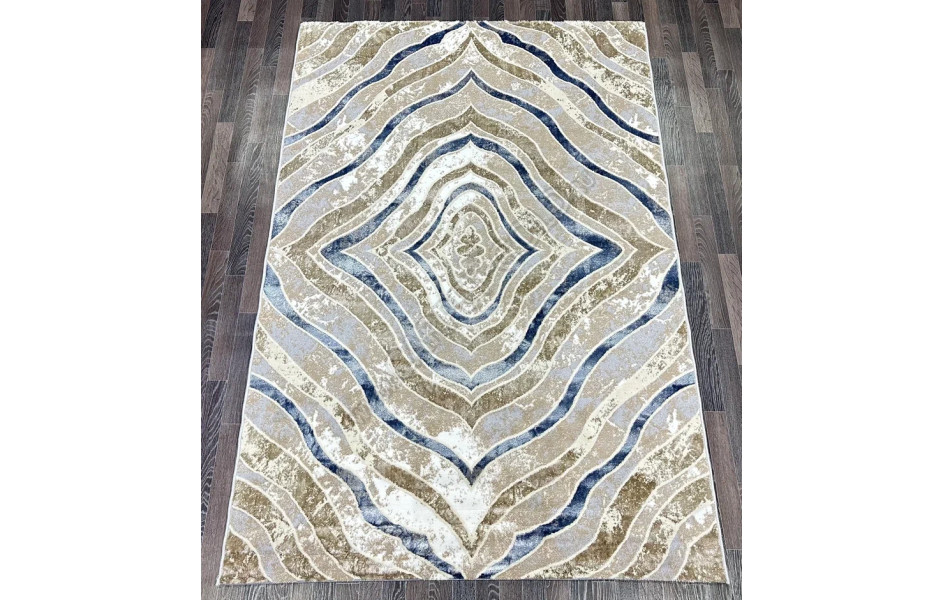 D066A_CREAM SHIRINK BLUE FDY Semnan