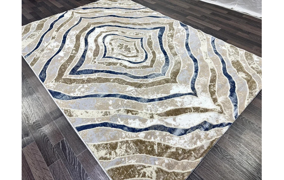 D066A_CREAM SHIRINK BLUE FDY Semnan