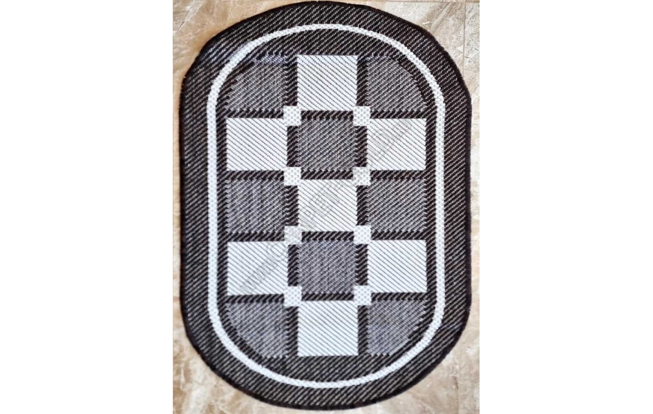 Безворсовый ковер SZ2654A1O OVAL 11 Циновка Тпе