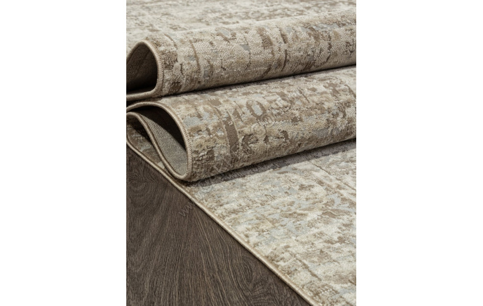 Ковер F446AD - BROWN / BEIGE - Прямоугольник - коллекция AFINA