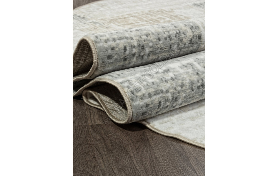 Ковер F387 - BEIGE - Овал - коллекция CUBA