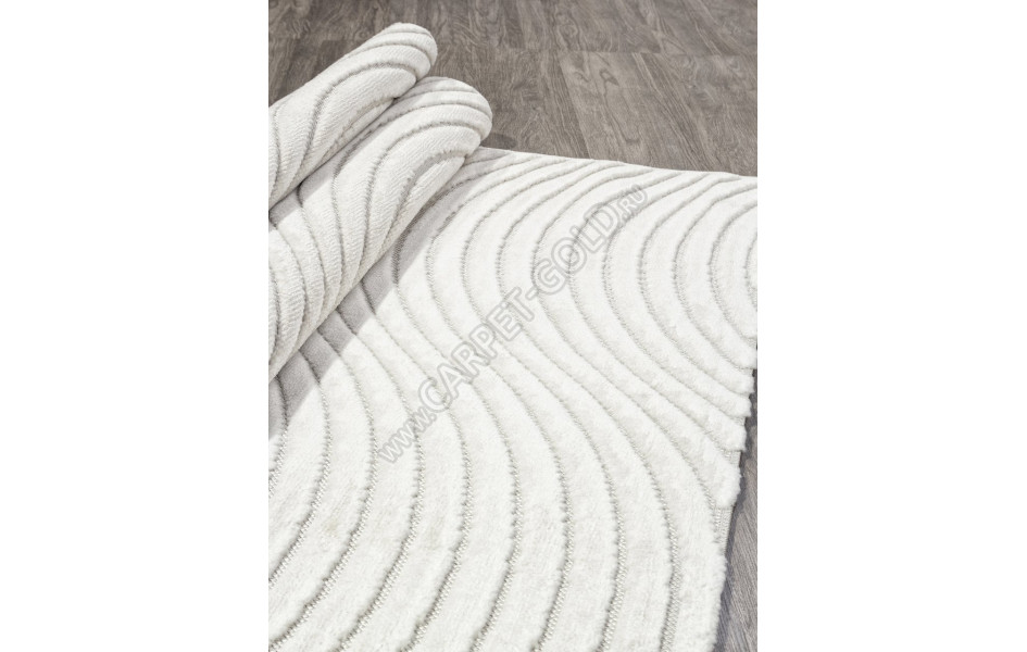 Ковер E126AW - CREAM / CREAM - Прямоугольник - коллекция JUNO