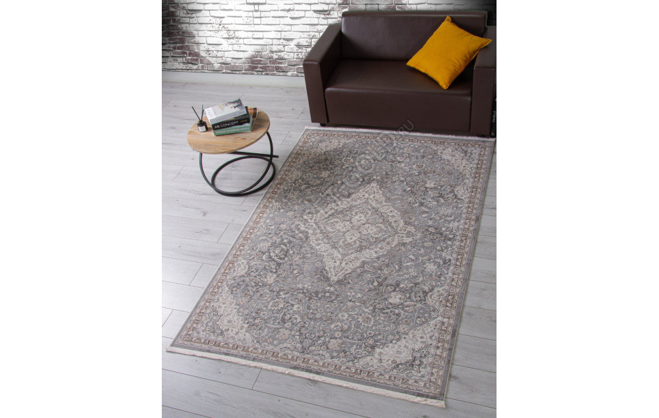 Ковер OC101G - GREY / GREY - Прямоугольник - коллекция OASIS