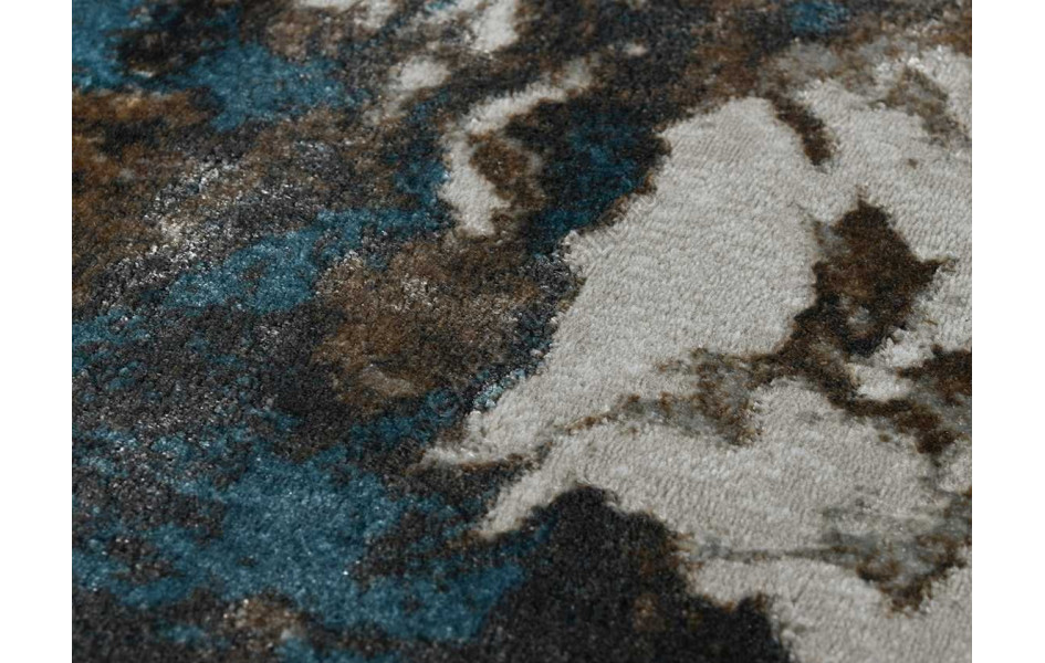 38508B STAN BLUE FLS / BEIGE COK Eliza