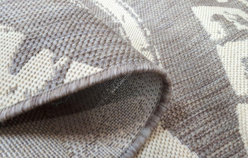 Циновка из Бельгии Cottage 4520-3009 BROWN NATURAL